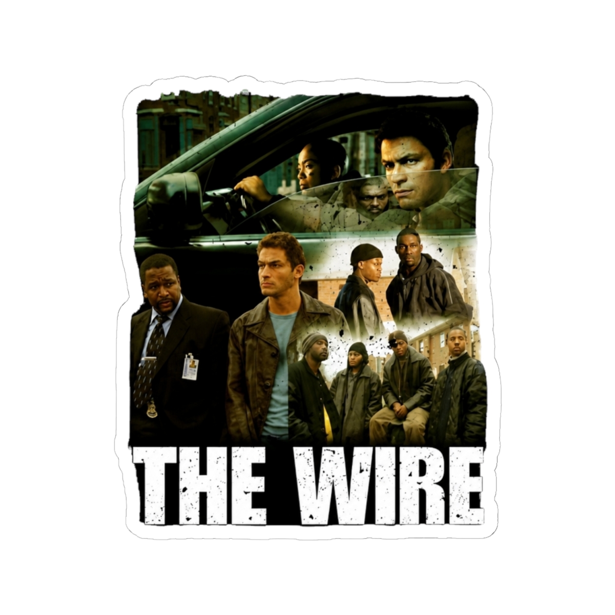 The-Wire Sticker | The Wire - alternate angle 1, merchandise