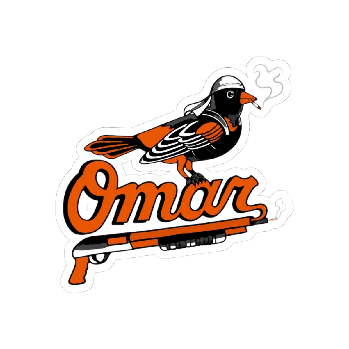 Omarr The Wire Baltimoree Oriole - alternate angle 1, merchandise