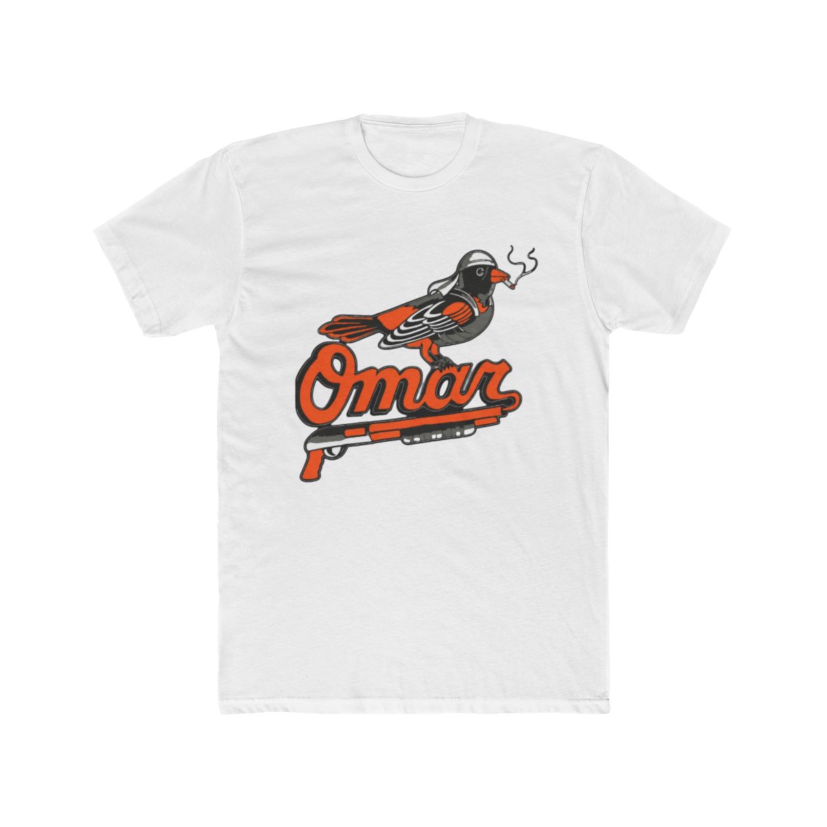 Omar The Wire Baltimore Oriole Classic T Shirt - Official T-Shirts merchandise