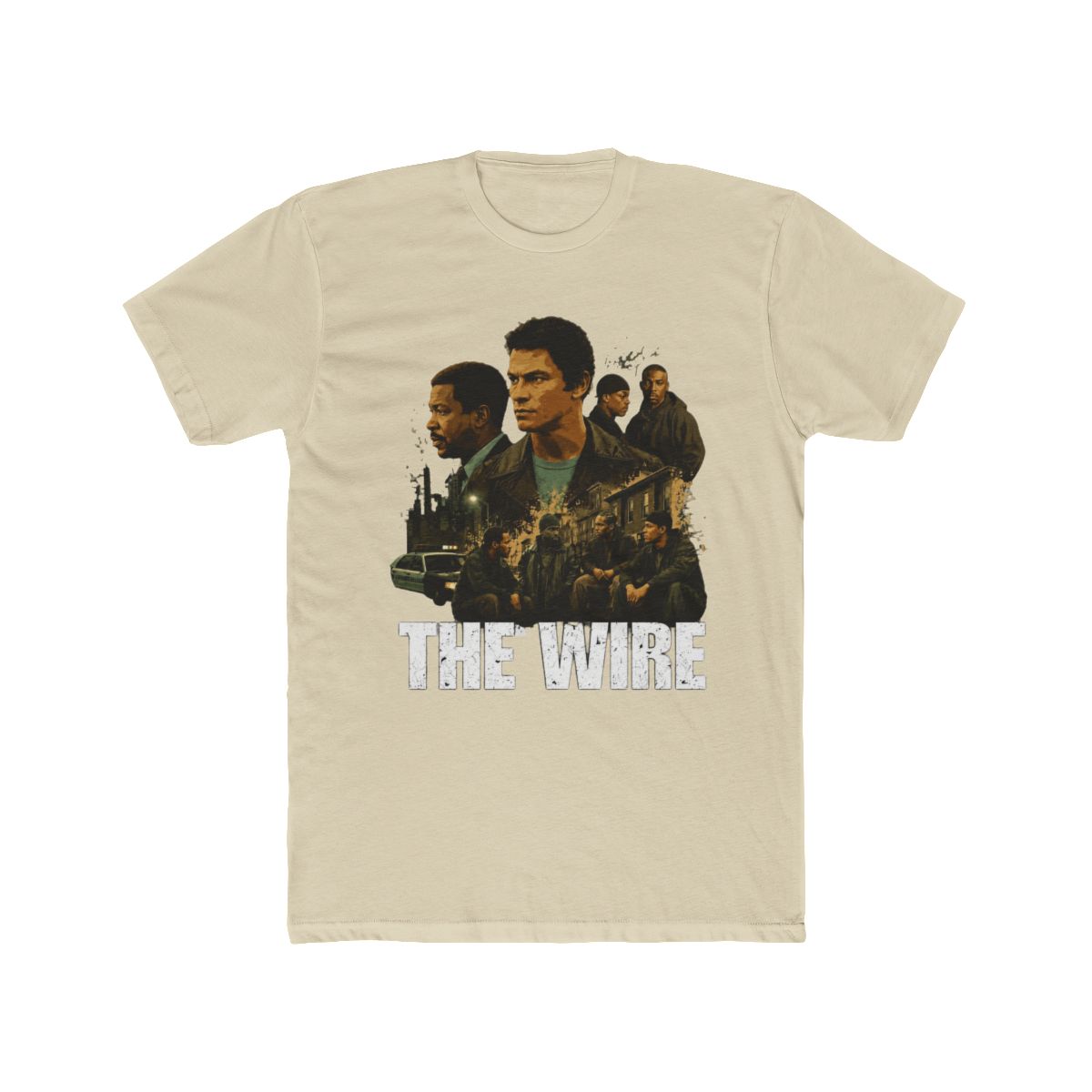 The Wire Vintage Graphic Art T Shirt - alternate angle 4, merchandise