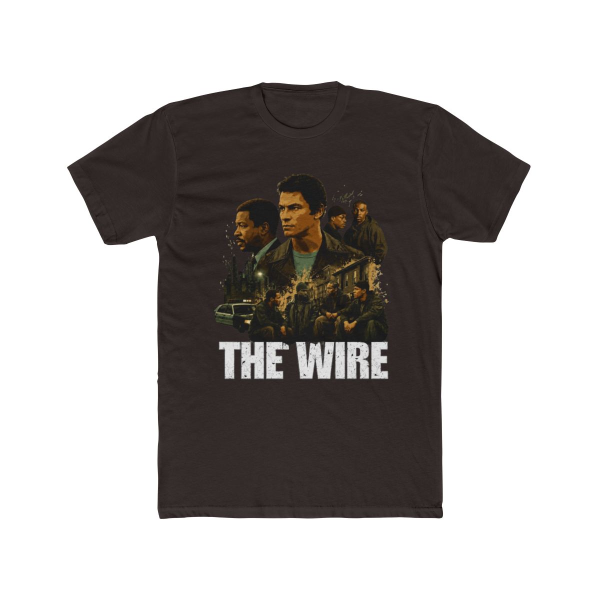 The Wire Vintage Graphic Art T Shirt - alternate angle 3, merchandise