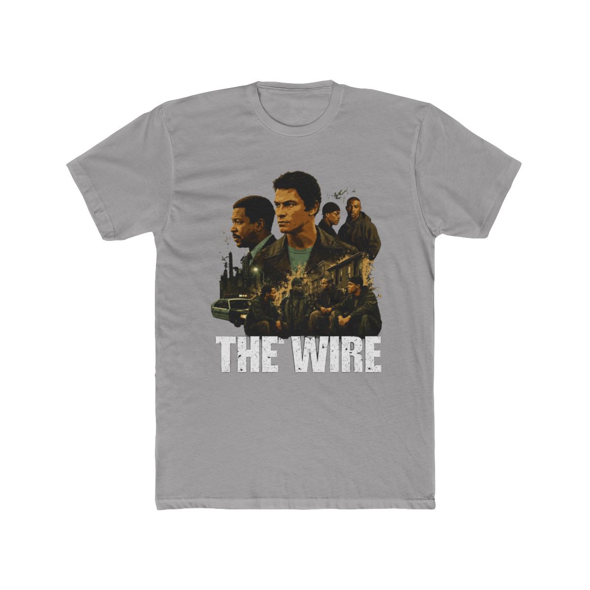 The Wire Vintage Graphic Art T Shirt - alternate angle 2, merchandise
