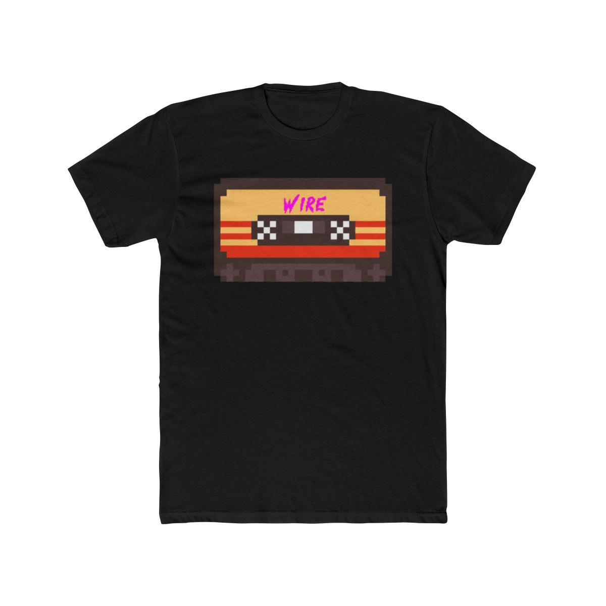 Wire 8bit Cassette Tape T Shirt | The Wire - alternate angle 4, merchandise