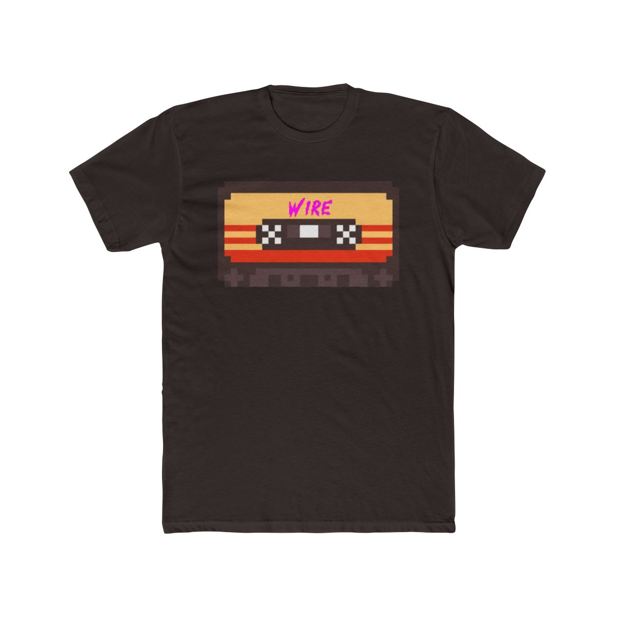 Wire 8bit Cassette Tape T Shirt | The Wire - alternate angle 3, merchandise
