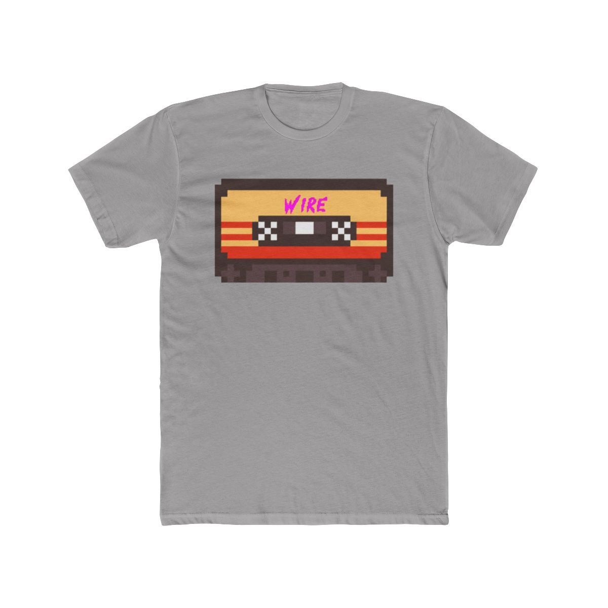 Wire 8bit Cassette Tape T Shirt | The Wire - alternate angle 2, merchandise