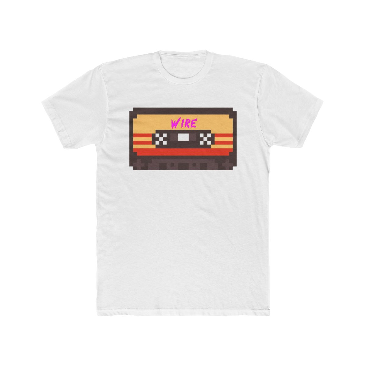 Wire 8bit Cassette Tape T Shirt | The Wire - Official T-Shirts merchandise