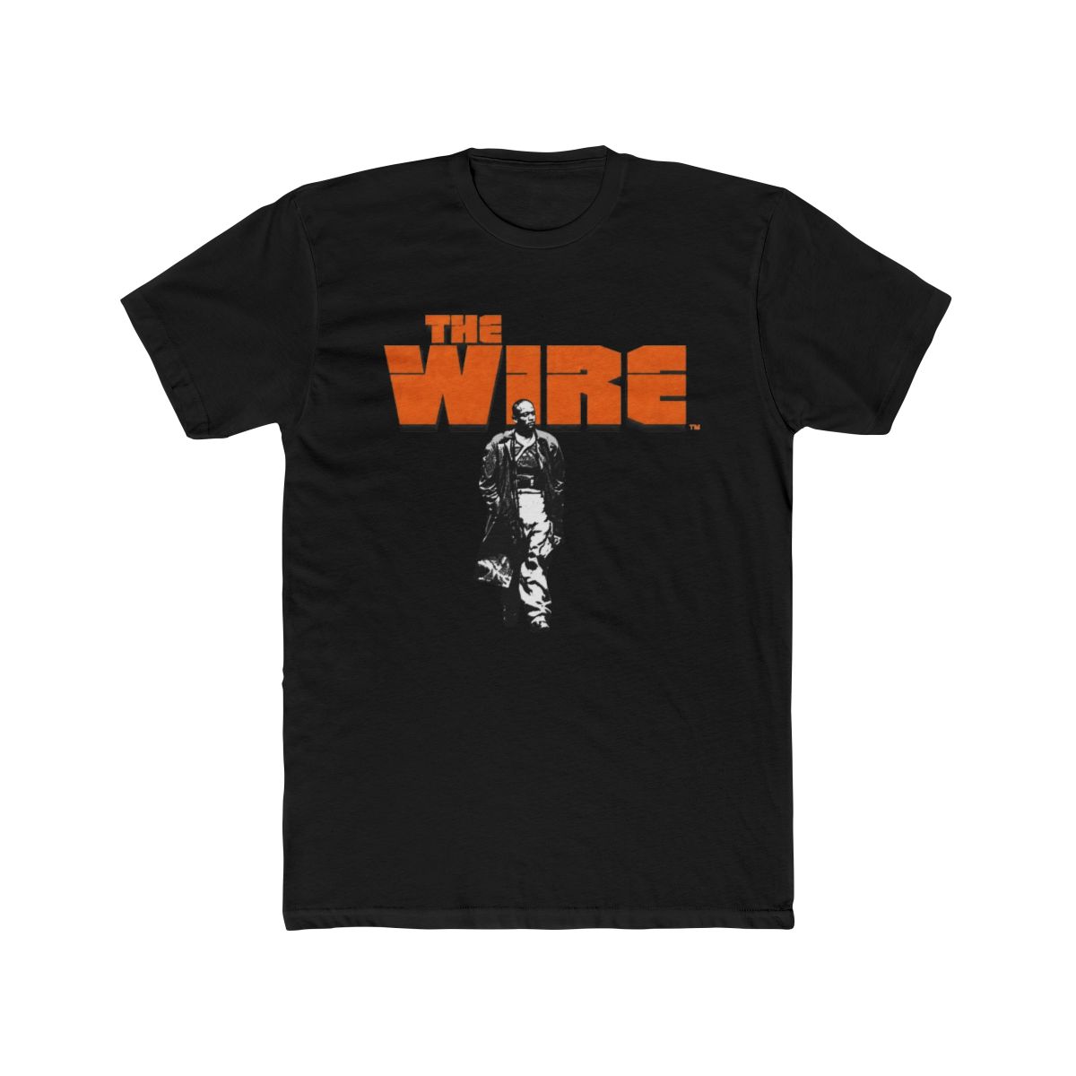 The Wire Omar Comin Black T Shirt - alternate angle 3, merchandise