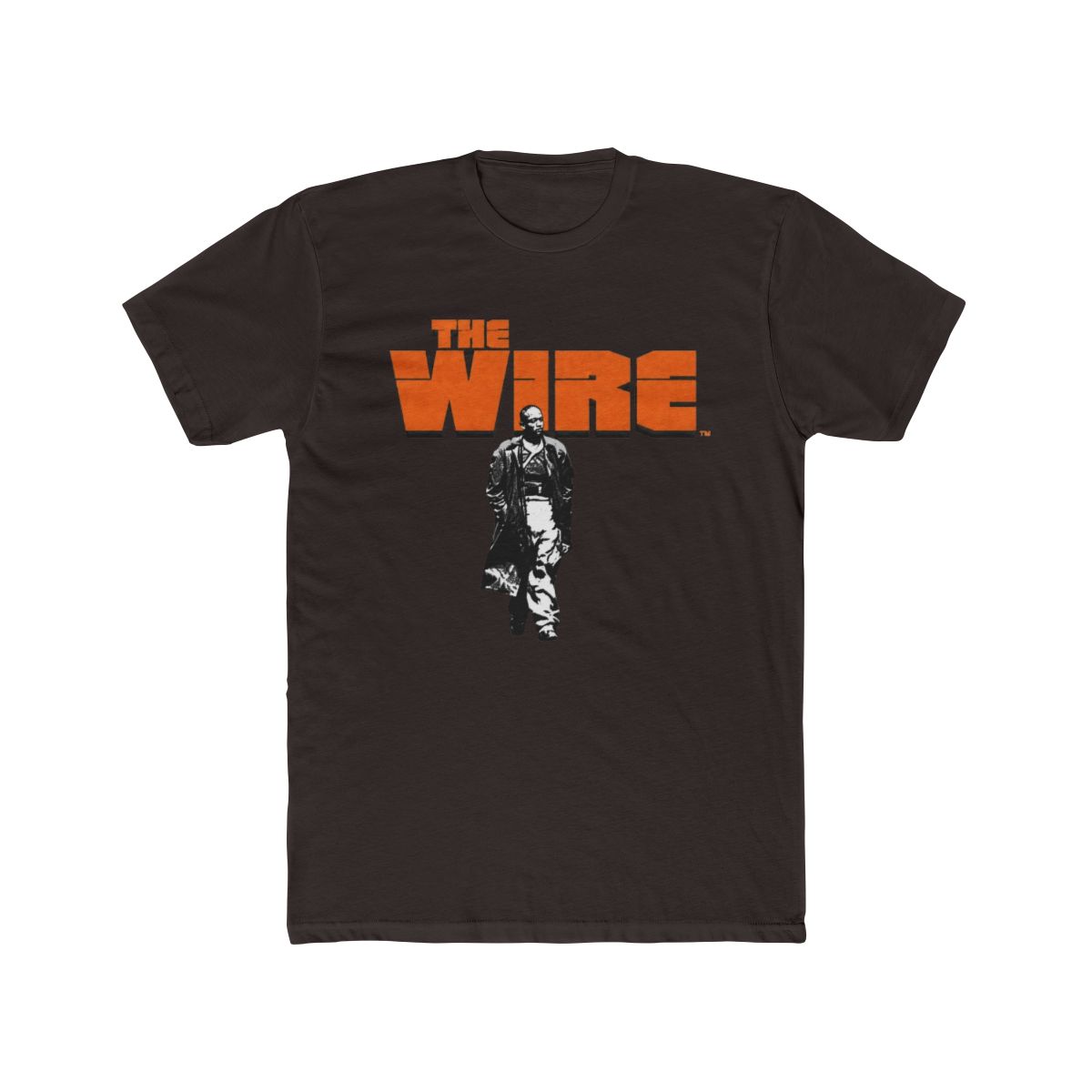 The Wire Omar Comin Black T Shirt - alternate angle 2, merchandise