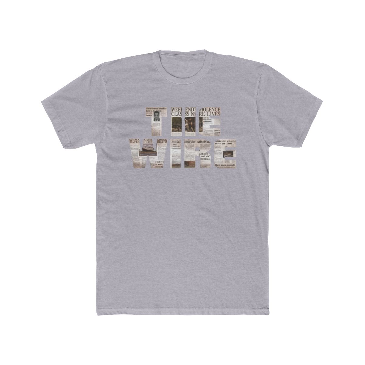The Wire Logo Comfort Colors T Shirt
