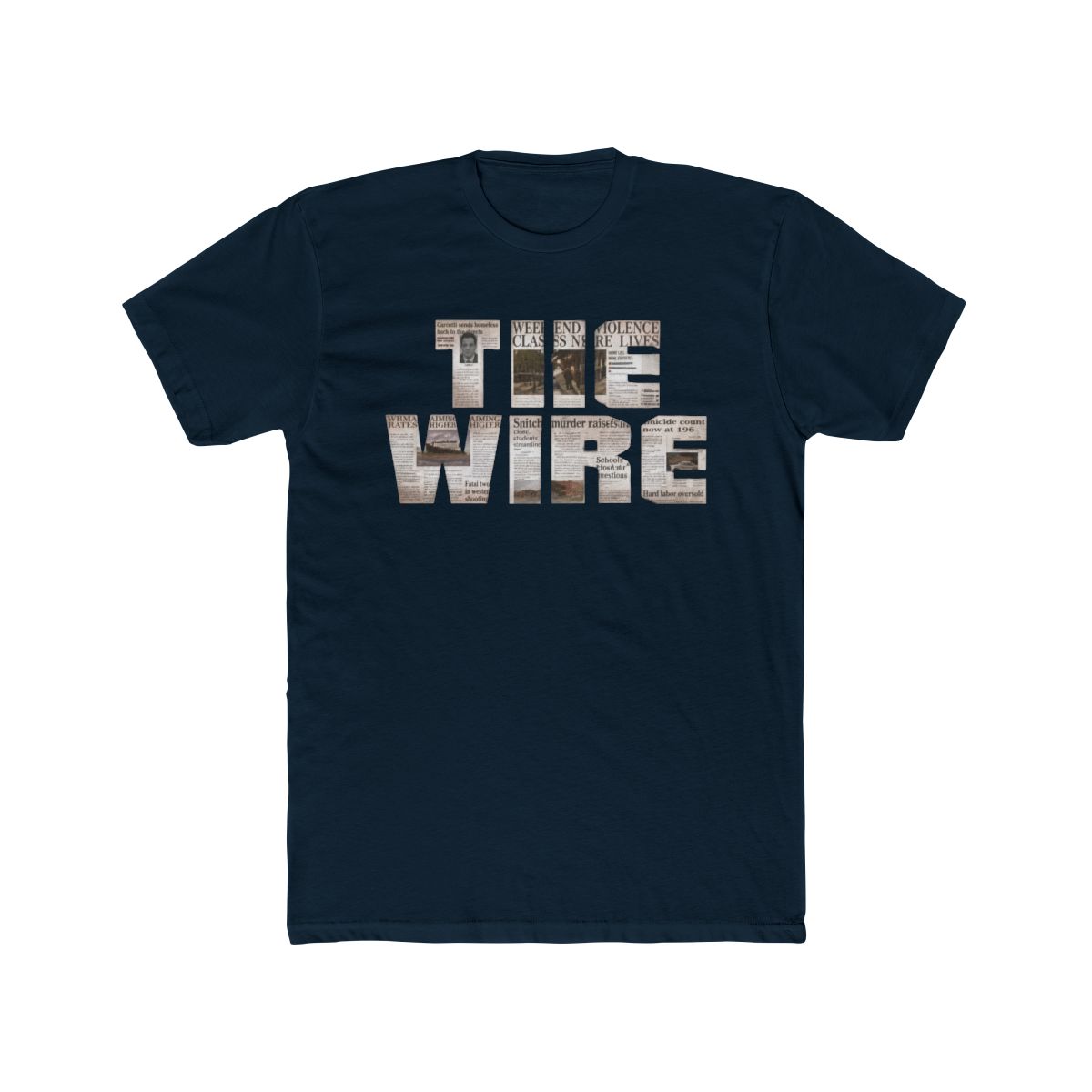 The Wire Logo Comfort Colors T Shirt
